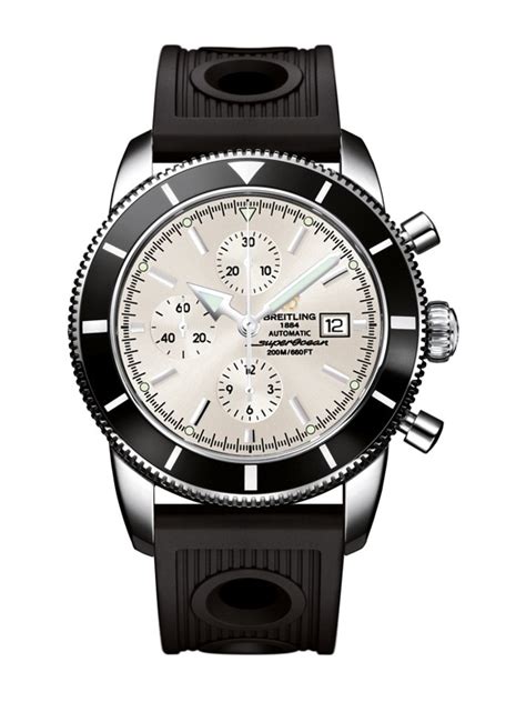 breitling superocean heritage a1332024 silver dial|Breitling Superocean Heritage (A1332024.G698.201S).